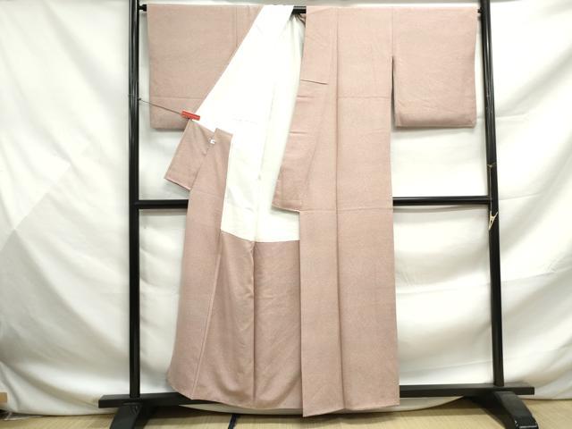 平和屋着物■上質な小紋 霞文 正絹 逸品 DABF9502qa