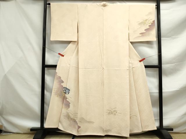 平和屋着物■訪問着 器物花文 暈し染め 金彩 正絹 逸品 DABF9508qa