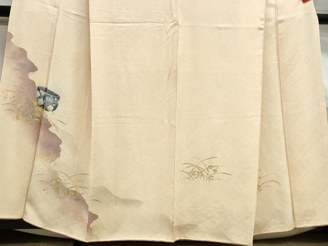 平和屋着物■訪問着 器物花文 暈し染め 金彩 正絹 逸品 DABF9508qa