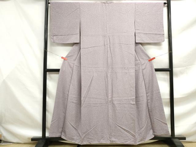 平和屋着物■上質な小紋 唐草花文 正絹 逸品 DABF9519qa