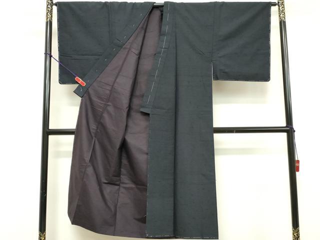 平和屋着物■男性 髭紬 蝋色 正絹 逸品 未使用 DABF9530cd