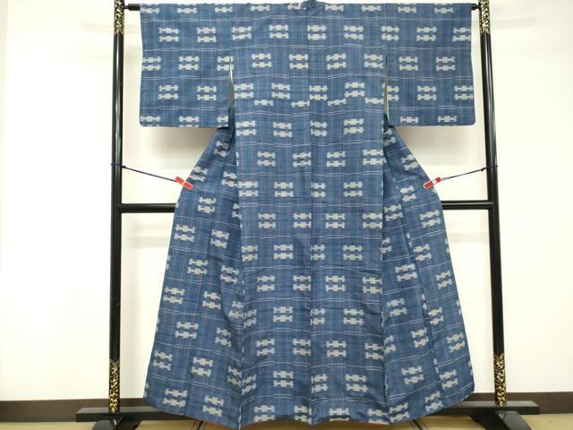 平和屋着物■上質な紬 抽象文様 正絹 逸品 DABF9569cd