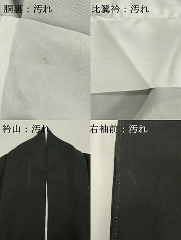 平和屋着物■豪華黒留袖 駒刺繍 花車文 松竹梅 金彩 正絹 逸品 DABF9615cd