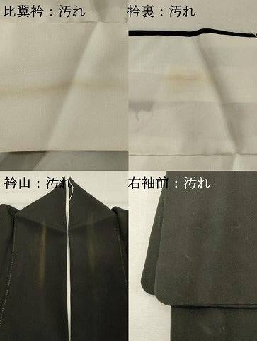 平和屋着物■豪華黒留袖 色紙重ね花鳥文 宝尽くし 正絹 逸品 DABF9617cd