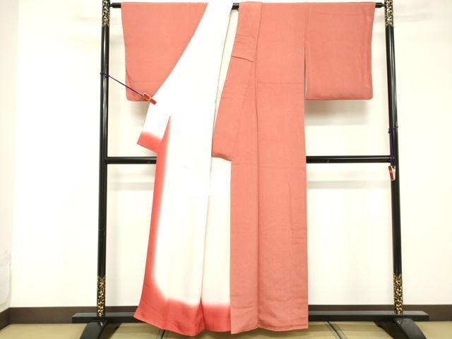 平和屋着物■江戸小紋 作家物 草木染 鮫小紋柄 正絹 逸品 DABF9643cd
