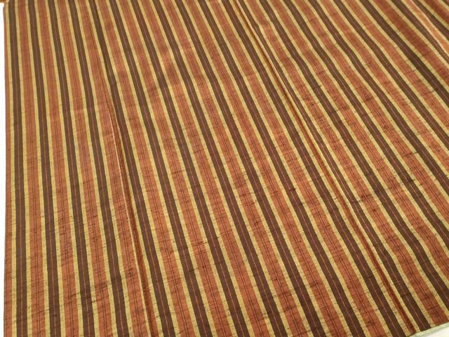 平和屋着物■上質な紬 間道 正絹 逸品 DABF9661cd