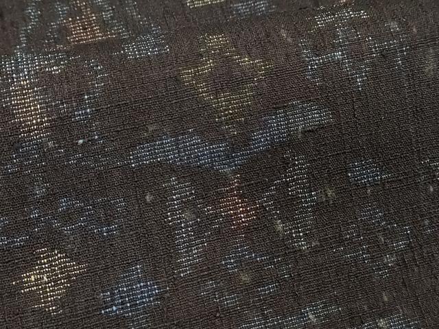 平和屋着物■上質な紬 抽象文様 正絹 逸品 DABF9684cd