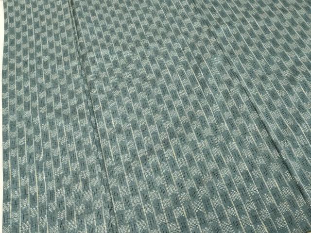 平和屋着物■上質な紬 矢絣間道 正絹 逸品 DABF9694ya