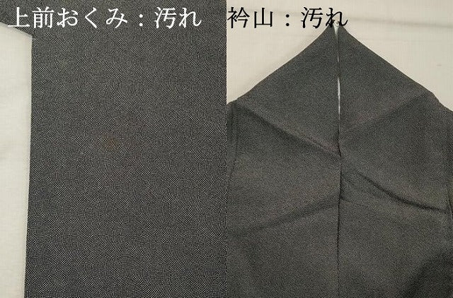 平和屋着物■江戸小紋 鮫小紋柄 正絹 逸品 DABF9701cd