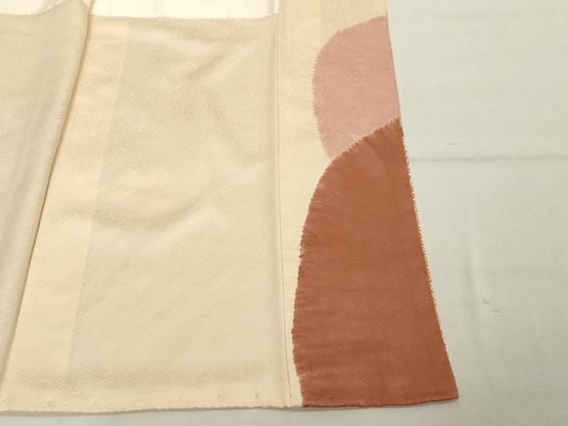 平和屋着物■色留訪問着 総刺繍 絞り 草花文 金銀彩 正絹 逸品 DABF9729cd