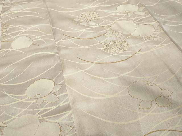 平和屋着物■訪問着 草花文 暈し染め 金彩 正絹 逸品 DABF9736cd