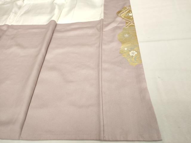平和屋着物■豪華色留袖 駒刺繍 御所車花文 金彩 正絹 逸品 DABF9740cd
