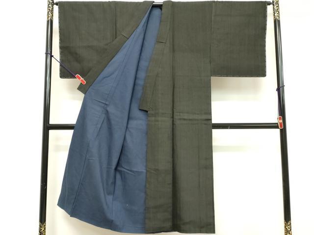 平和屋着物■男性 紬 間道 正絹 逸品 DABF9747cd
