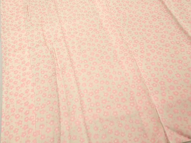 平和屋着物■長襦袢 袷 舞梅文 正絹 逸品 DABF9748cd