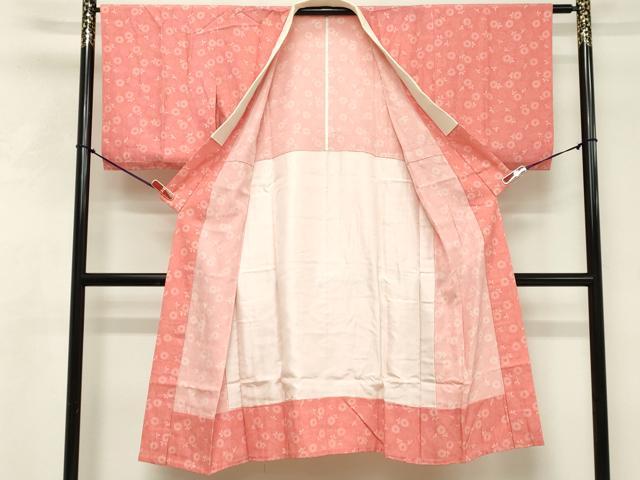 平和屋着物■長襦袢 無双仕立て 菊唐草文 正絹 逸品 DABF9749cd