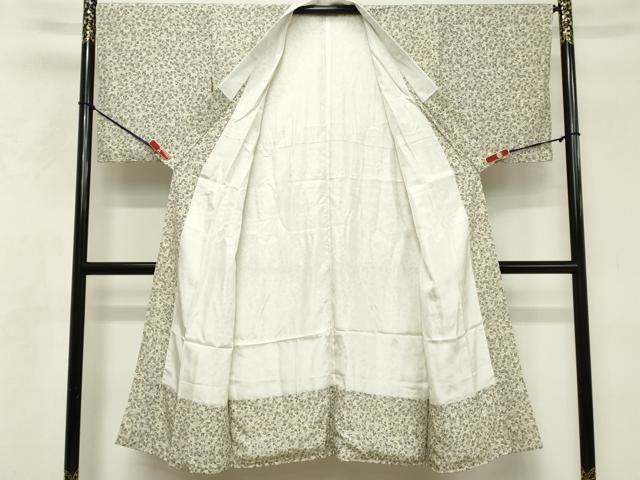 平和屋着物■長襦袢 袷 花鳥文 正絹 逸品 DABF9773cd