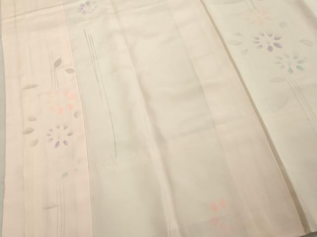 平和屋着物■長襦袢 袷 舞花文 暈し染め 正絹 逸品 DABF9790cd