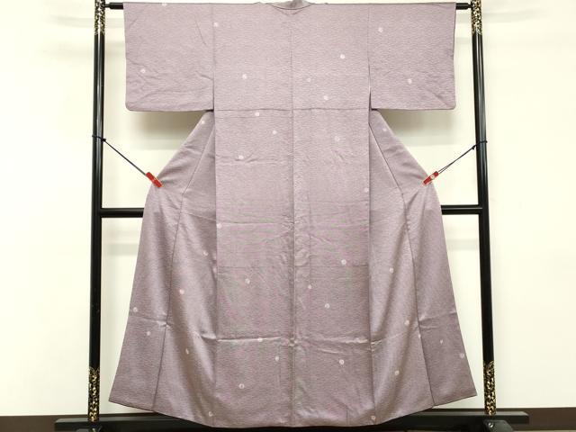 平和屋着物■上質な小紋 丸文 正絹 逸品 DABF9819cd