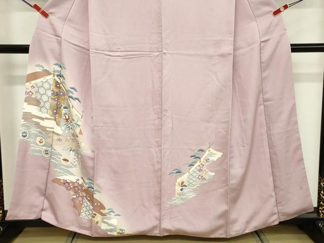 平和屋着物■訪問着 宝尽くし 金銀彩 正絹 逸品 DABF9825cd