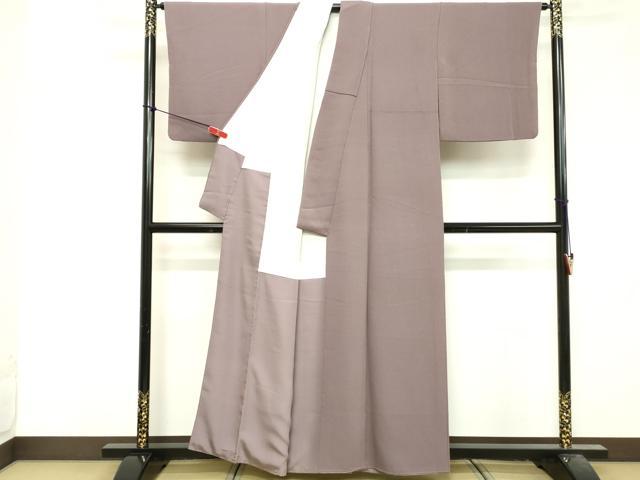 平和屋着物■上質な色無地 紅藤色 正絹 逸品 DABF9829cd