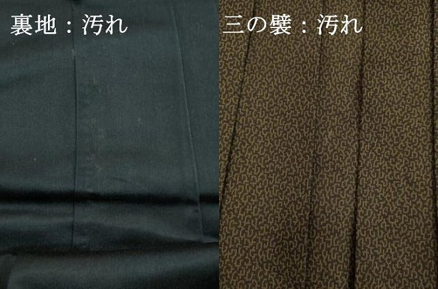 平和屋着物■男性 行灯袴 抽象文様 正絹 逸品 DABF9850cd