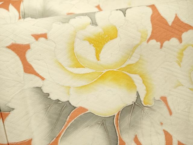 平和屋着物■訪問着 枝花文 正絹 逸品 DABF9929cd