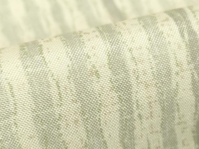 平和屋着物▽上質な小紋 紬地 単衣 縞 正絹 逸品 DABG0037az