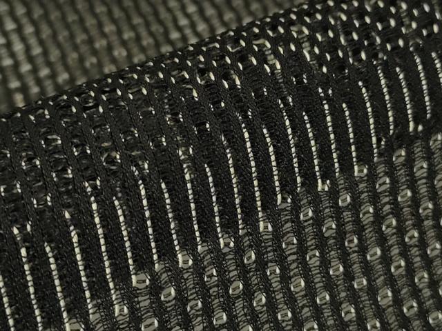 平和屋着物▽道行コート スリーシーズン 春夏秋 塵除け 霞文 黒地 正絹 逸品 DABG0413az