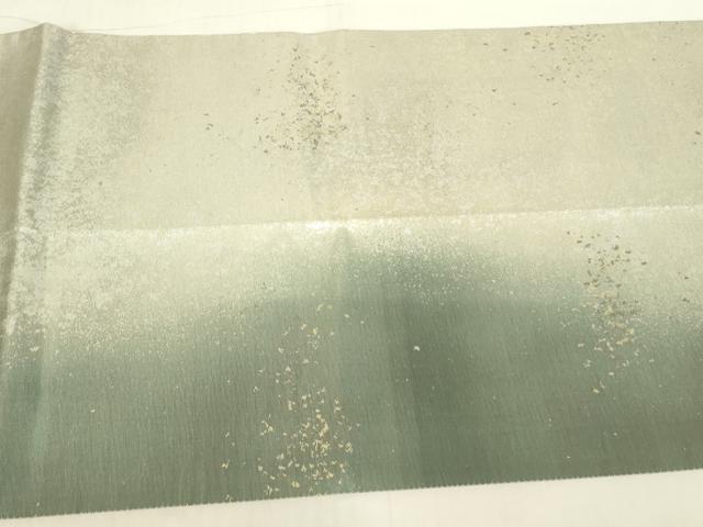 平和屋着物▼太鼓柄袋帯 螺鈿 南天文 金彩 引箔 正絹 逸品 DABG0552az