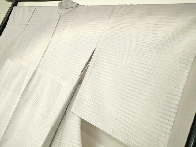 平和屋着物▽本塩沢 やまだ織 訪問着 染色作家 桐村博 単衣 霞文 正絹 逸品 DABG0705az