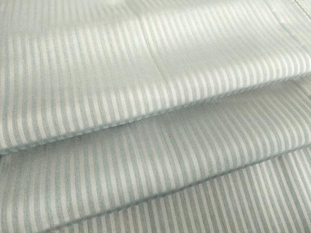平和屋着物▽道中着 スリーシーズン 春夏秋 塵除け 縞 ロング丈 正絹 逸品 DABG0722az