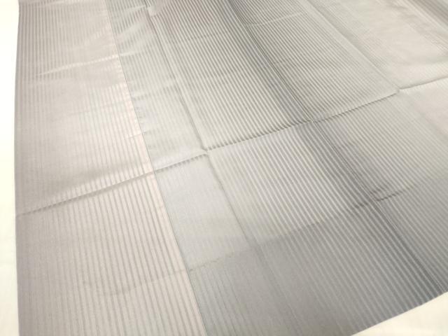 平和屋着物▽道行コート スリーシーズン 春夏秋 塵除け 縞 ロング丈 正絹 逸品 DABG0729az
