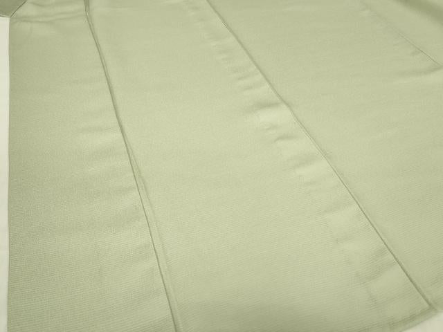 平和屋着物▽上質な色無地 単衣 夏虫色 正絹 逸品 DABG0734az