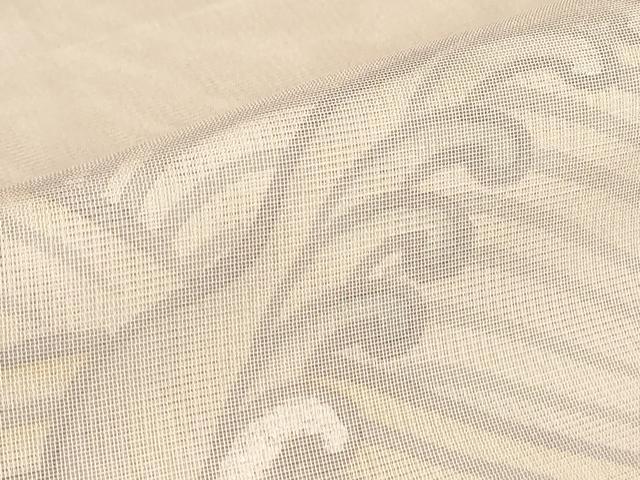 平和屋着物▽訪問着 無双 紗袷 紗×絽 立波文 正絹 逸品 DABG0778az