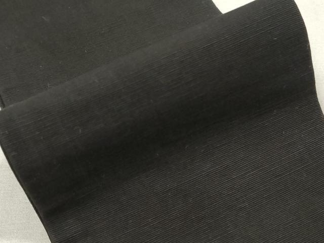 平和屋着物◎男性 角帯 黒地 DABG1013xg