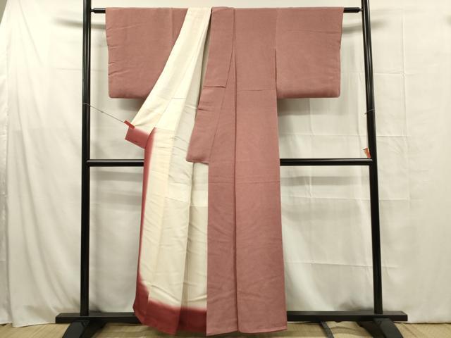 平和屋着物■伝統工芸士 砂川健一 江戸小紋 鮫小紋柄 鬼しぼ縮緬 正絹 逸品 DABG1613ya