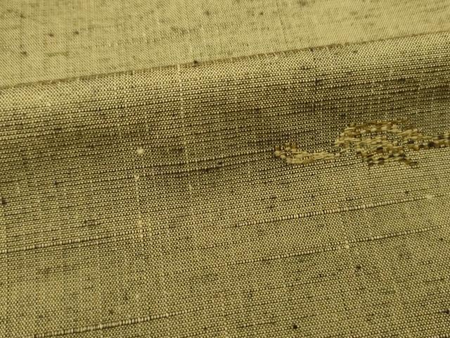平和屋着物■大原紬 抽象文様 証紙付き 正絹 逸品 DABG1634ya