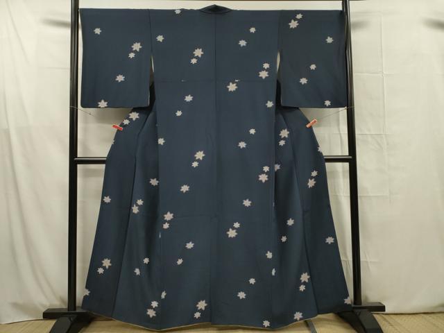 平和屋着物■上質な小紋 舞楓文 正絹 逸品 DABG1655ya