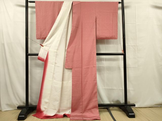 平和屋着物■江戸小紋 作家物 夫婦円満 ロング丈 正絹 逸品 DABG1660ya
