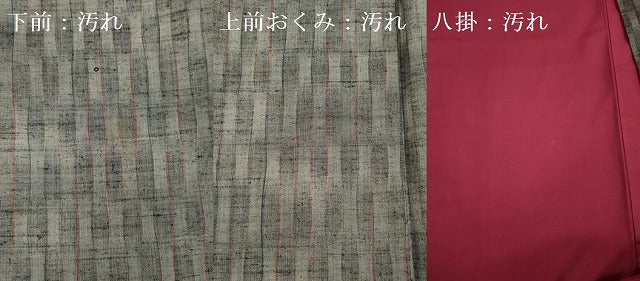 平和屋着物■上質な紬 変わり間道 そごう百貨店扱い 正絹 逸品 DABG1673ya