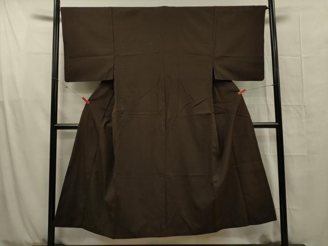 平和屋着物■上質な紬 横段文 正絹 逸品 DABG1699ya