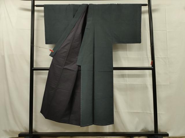 平和屋着物■男性 本場大島紬 80亀甲 総詰め 正絹 逸品 DABG1730ya