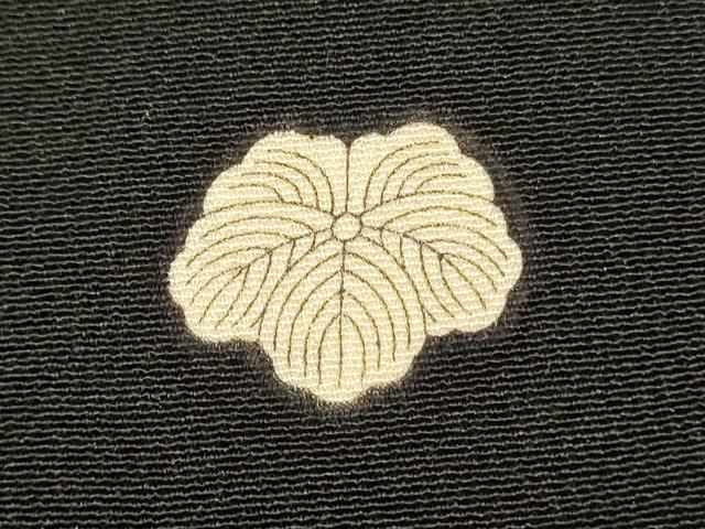 平和屋着物■豪華黒留袖 駒刺繍 花鳥絵皿文 東武百貨店扱い 正絹 逸品 DABG1802ya