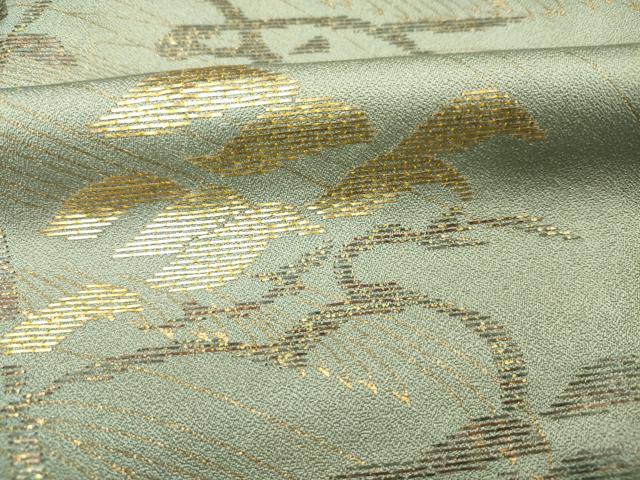 平和屋着物■訪問着 竹屋町刺繍 枝松 金彩 正絹 逸品 DABG1825ya