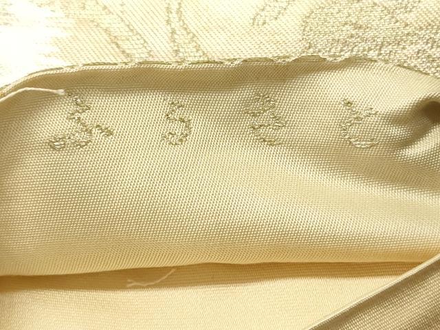 平和屋着物◎六通柄袋帯 ふるさと 風景文 金糸 正絹 逸品 DABG1846ya