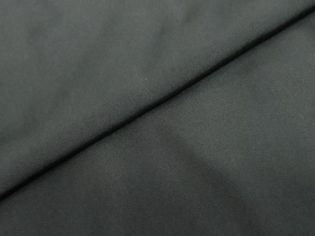 平和屋着物●男性 黒紋付 正絹 逸品 DABG2123ud