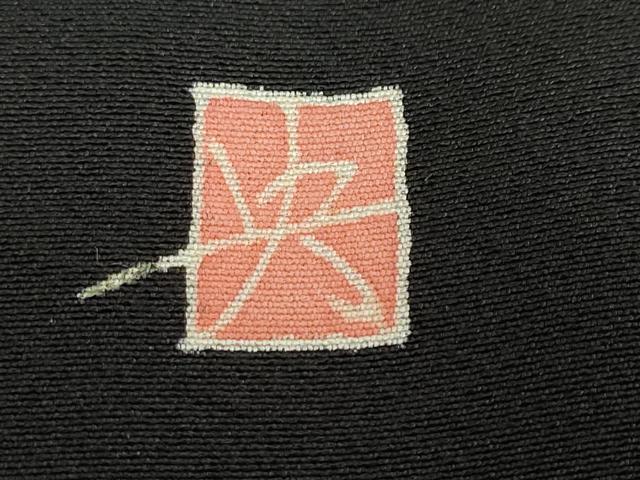 平和屋着物●本加賀友禅作家 西村 央 黒留袖 流水花鳥文 暈し染め 正絹 逸品 DABG2177ud