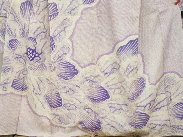 平和屋着物●豪華振袖 総絞り 草花文 正絹 逸品 DABG2185ud