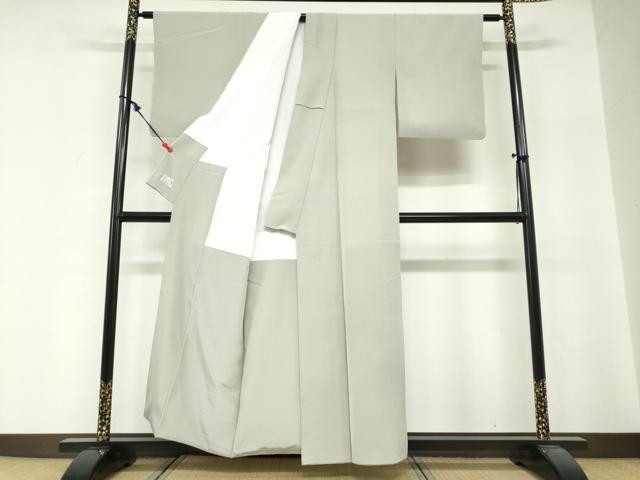 平和屋着物●洗える最高級着物 <英>はなぶさ謹製 色無地 若芽色 洗える着物 DABG2188ud
