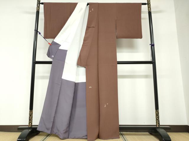 平和屋着物●世界的人形師 辻村寿三郎 ジュサブロー 訪問着 舞桜文 金彩 高島屋扱い 正絹 逸品 DABG2189ud